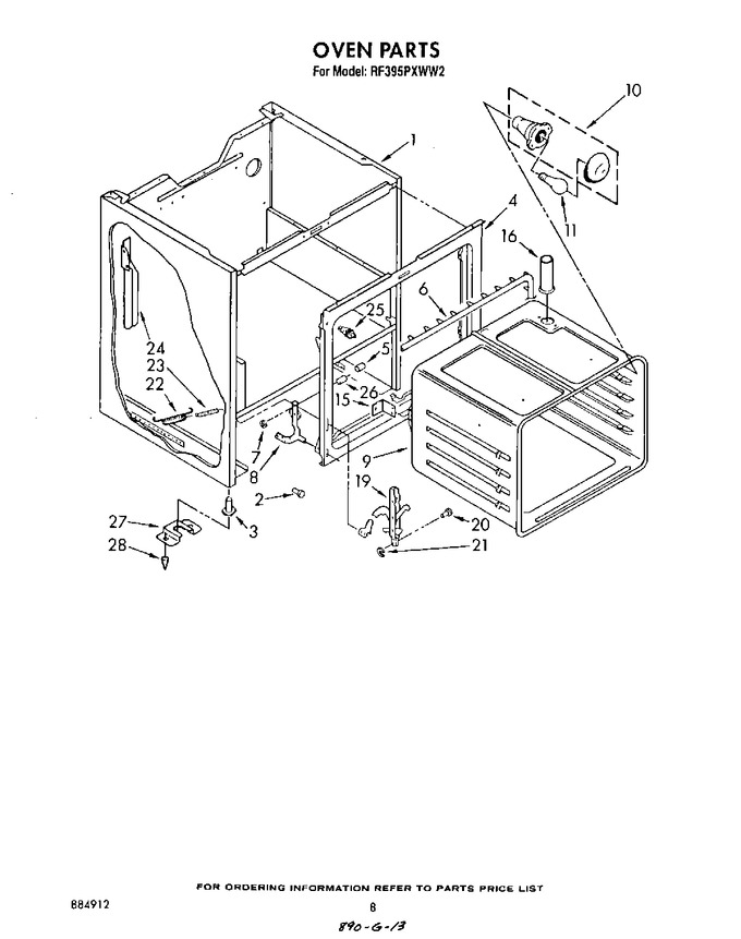 Diagram for RF395PXWW2
