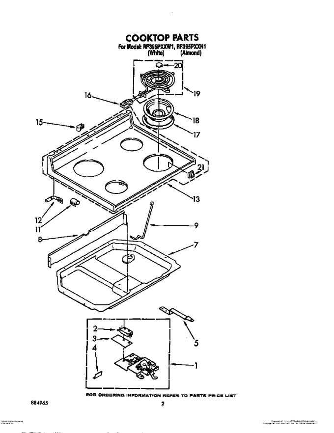 Diagram for RF395PXXW1