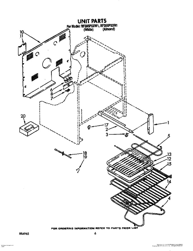 Diagram for RF395PXXW1
