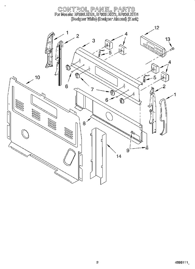 Diagram for RF396LXEQ1