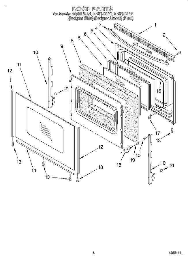 Diagram for RF396LXEQ1