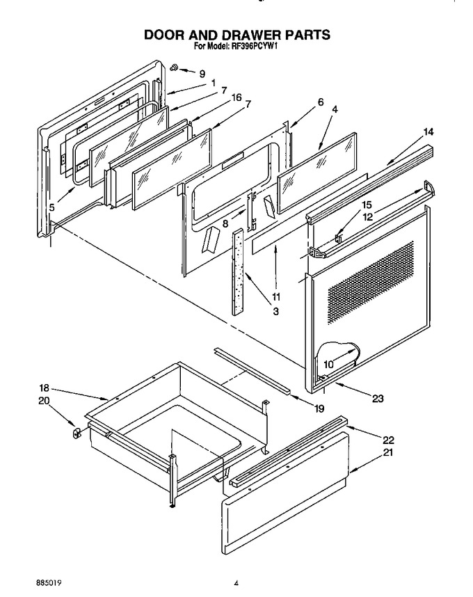 Diagram for RF396PCYW1