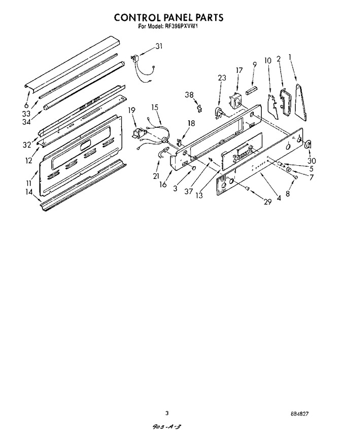 Diagram for RF396PXVW1