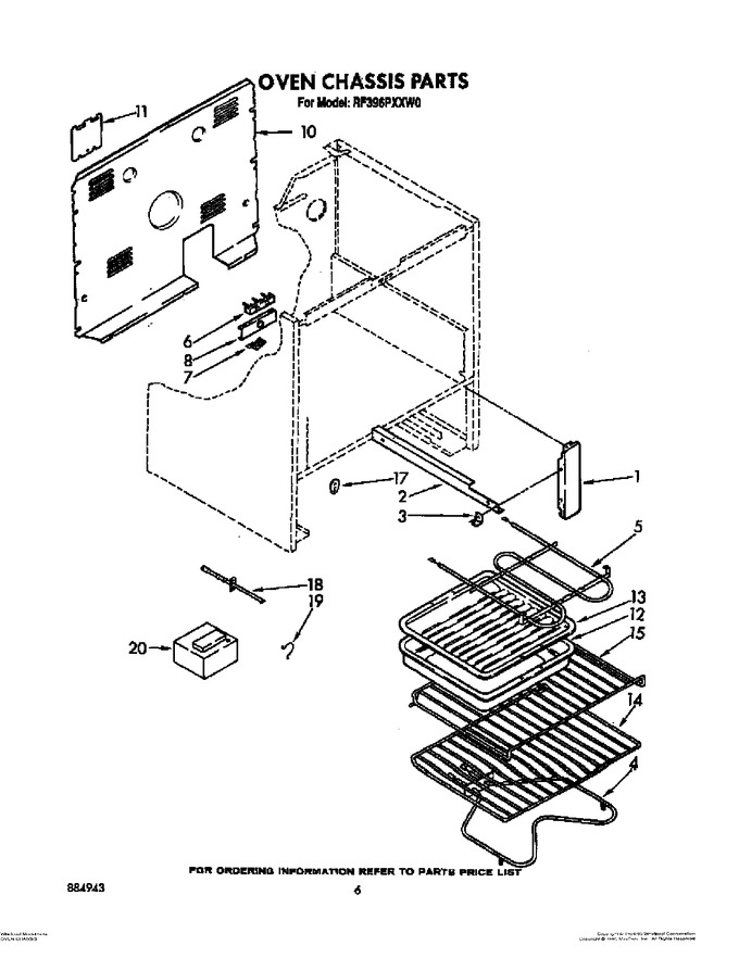 Diagram for RF396PXXW0