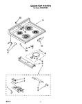 Diagram for 02 - Cooktop
