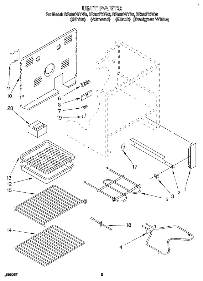 Diagram for RF396PXYN3
