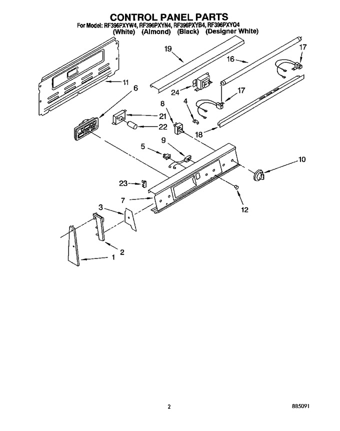 Diagram for RF396PXYW4