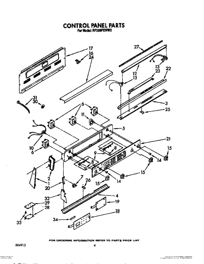 Diagram for RF398PXWW2