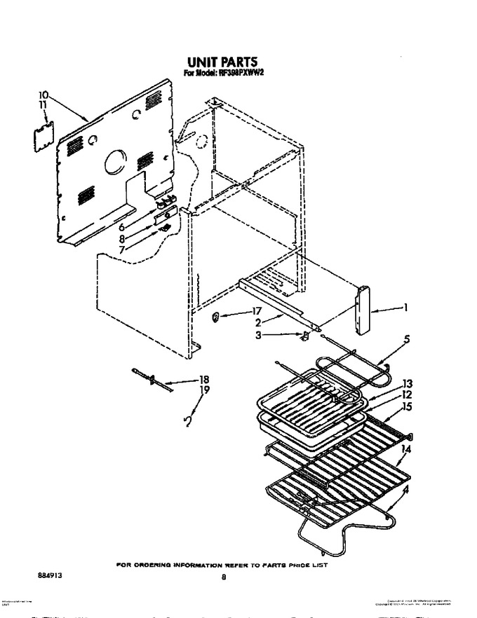 Diagram for RF398PXWW2