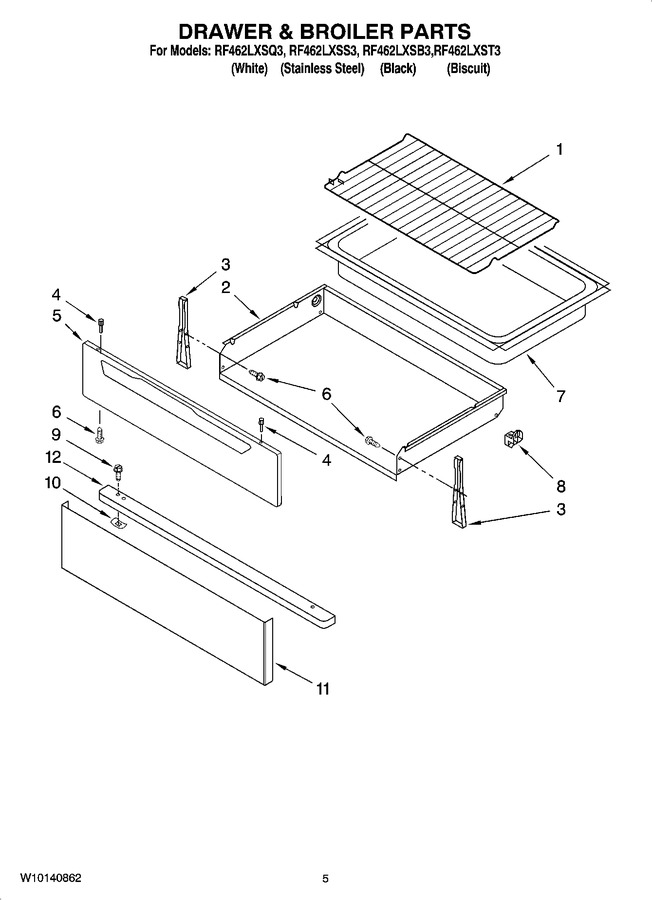 Diagram for RF462LXST3