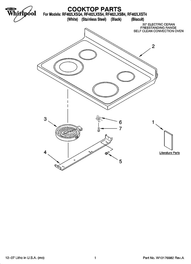 Diagram for RF462LXSB4