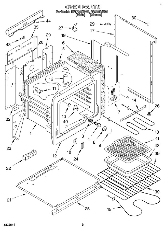 Diagram for RF4700XBW2