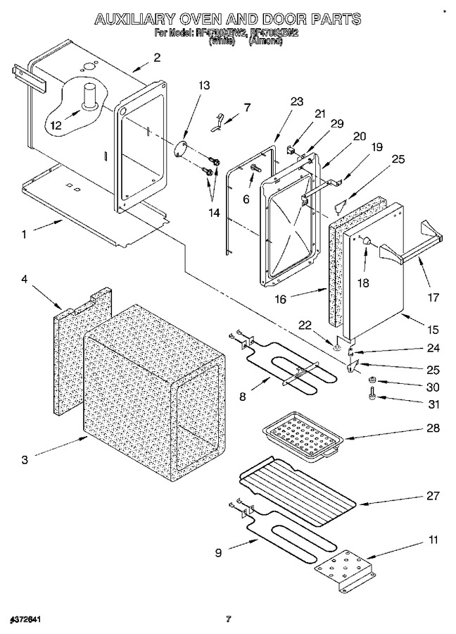 Diagram for RF4700XBW2