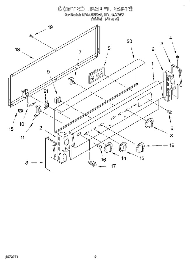 Diagram for RF4700XBW3