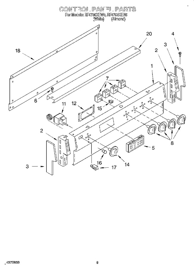 Diagram for RF4700XEN0