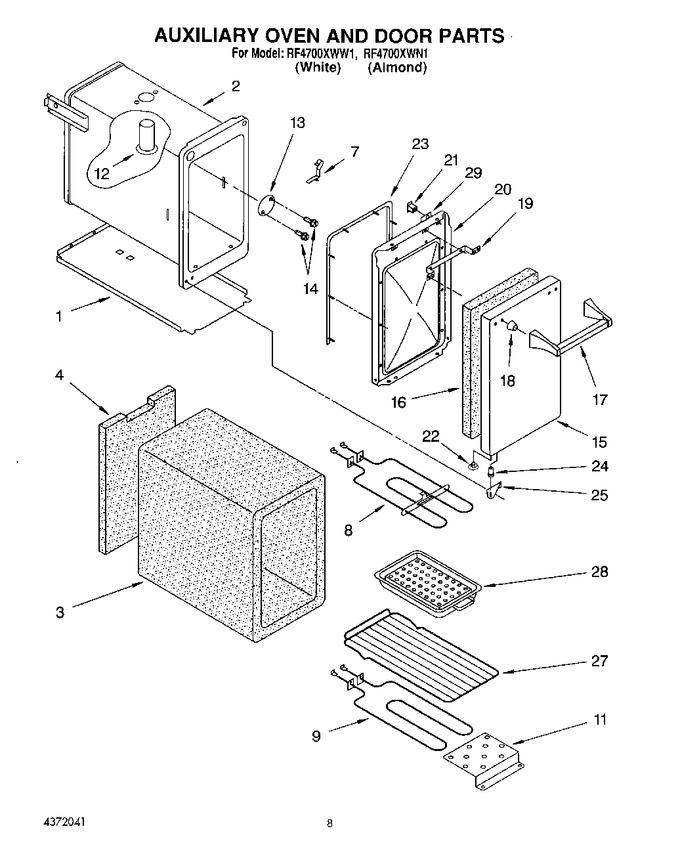Diagram for RF4700XWN1