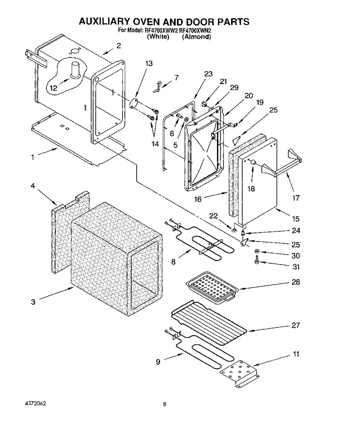 Diagram for RF4700XWW2