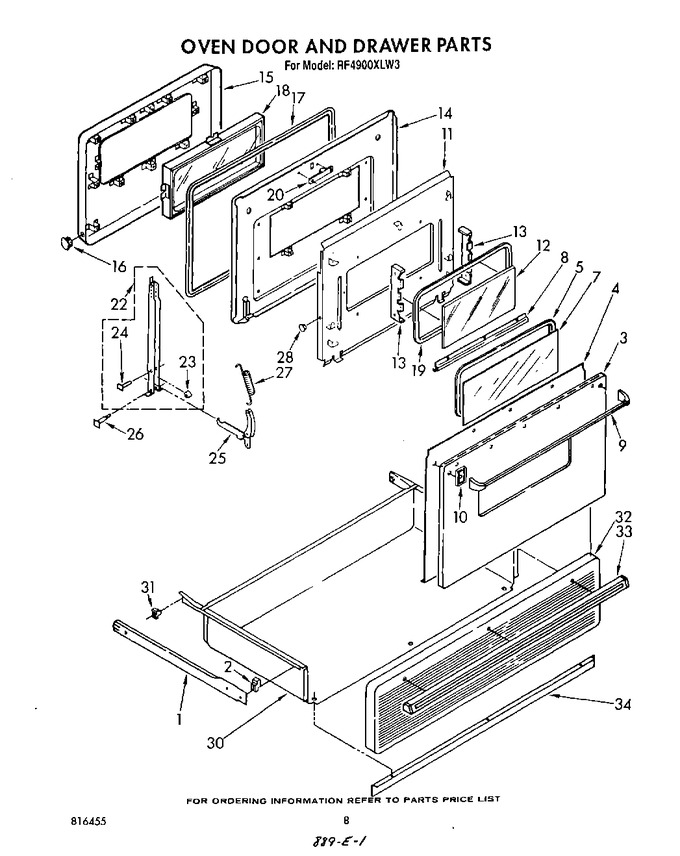 Diagram for RF4900XLW3