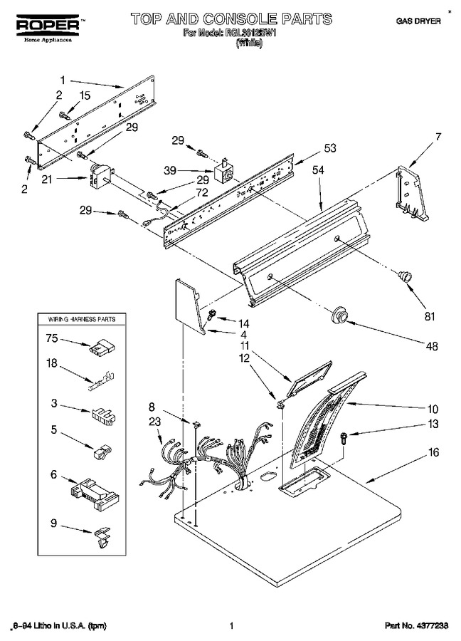 Diagram for RGL3612BW1