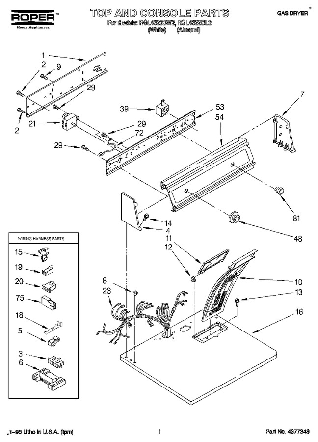 Diagram for RGL4622BL2