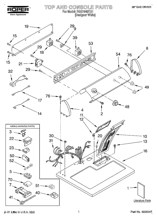 Diagram for RGS7648KQ1