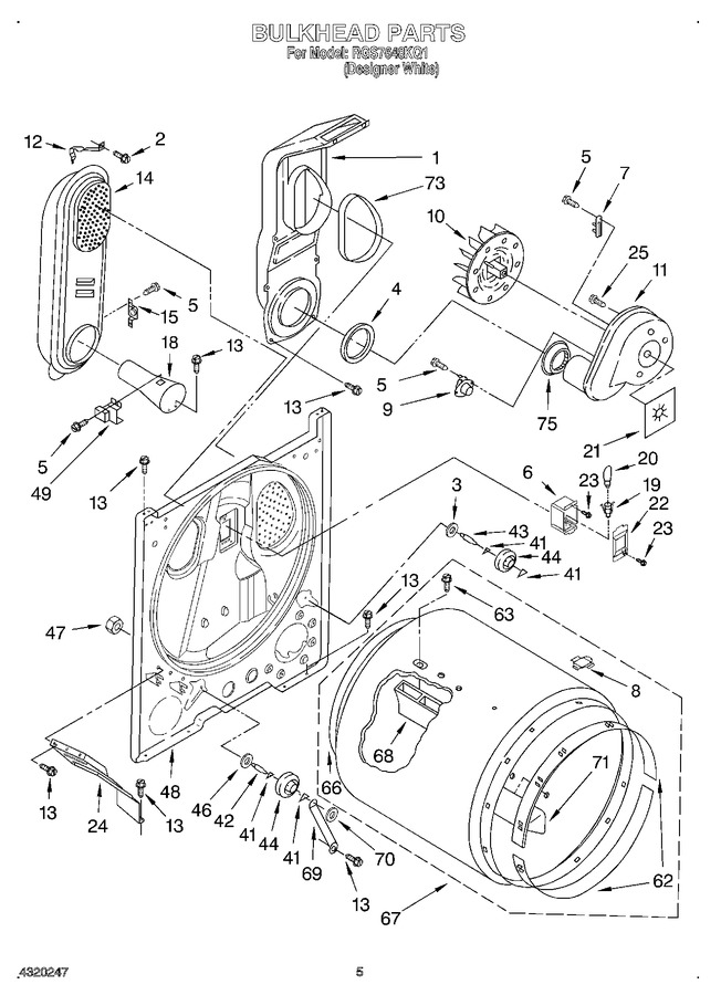 Diagram for RGS7648KQ1