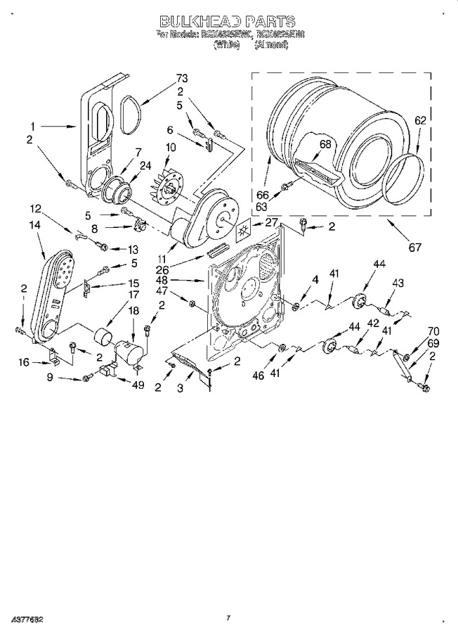 Diagram for RGX4625EW0