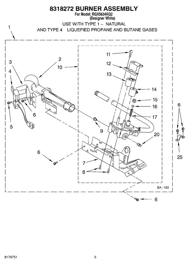 Diagram for RGX5634KQ2