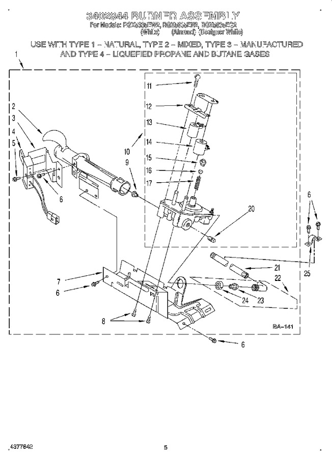Diagram for RGX5635EW2