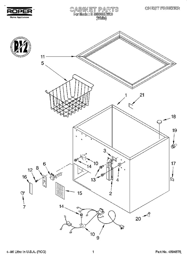 Diagram for RH0500REW00