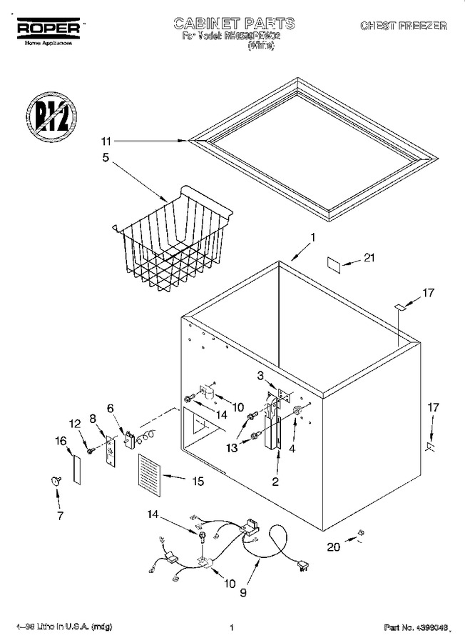 Diagram for RH0599REW02