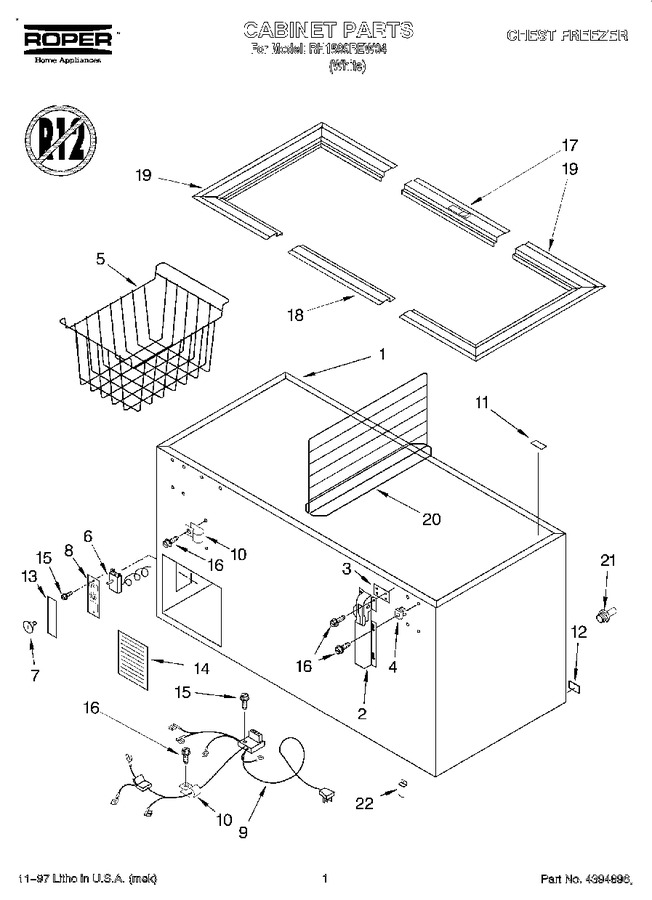 Diagram for RH1599REW04