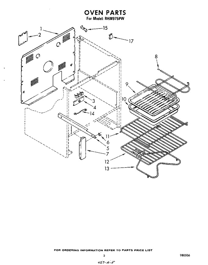Diagram for RHM975PW