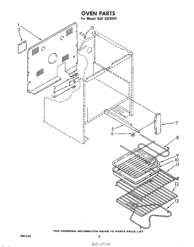 Diagram for RJE302BW0