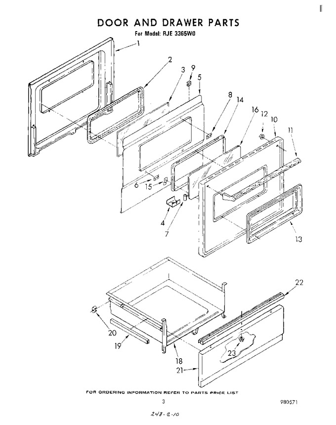 Diagram for RJE3365W0