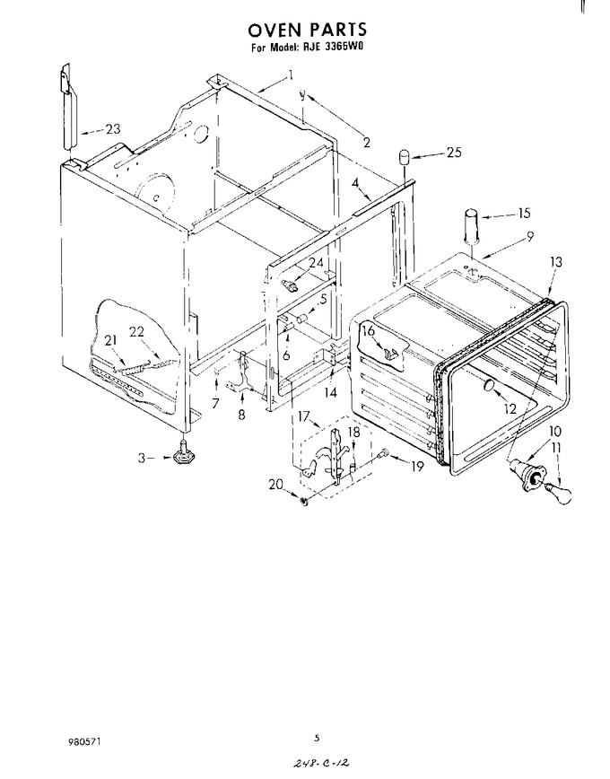 Diagram for RJE3365W0