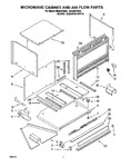 Diagram for 06 - Microwave Cabinet And Air Flow