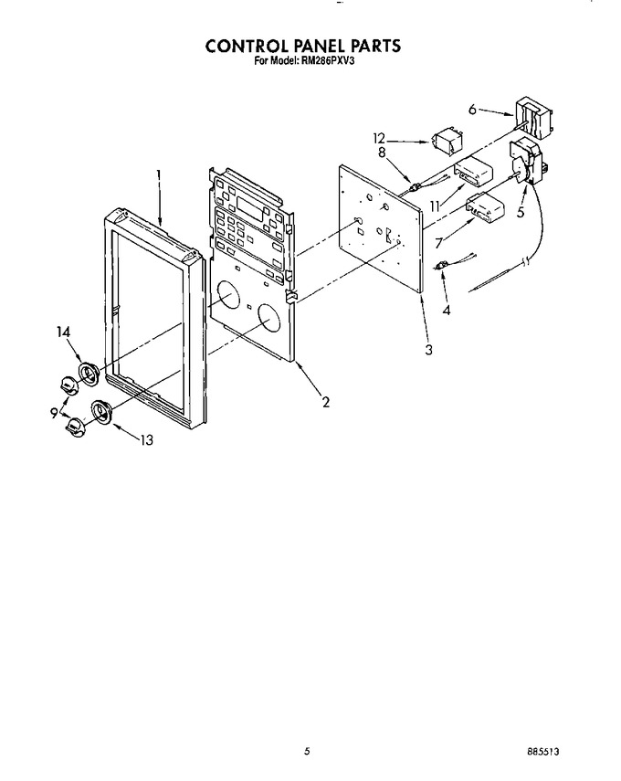 Diagram for RM286PXV3