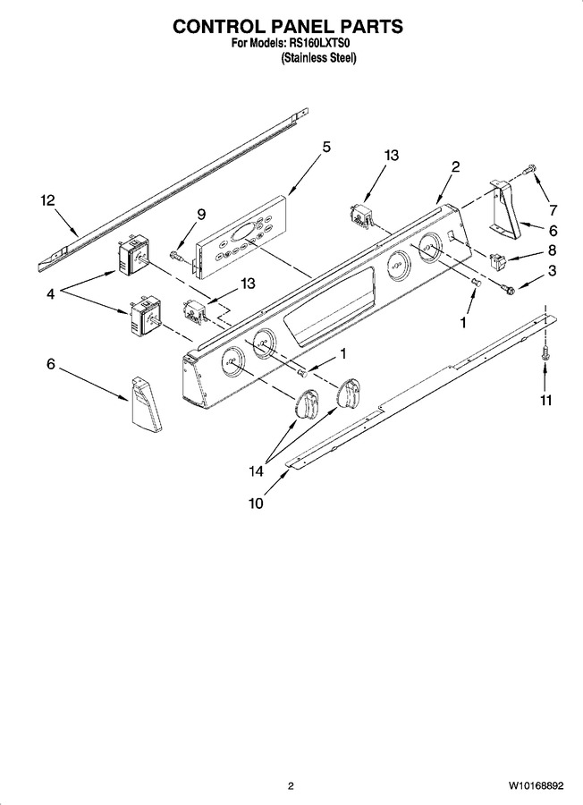 Diagram for RS160LXTS0