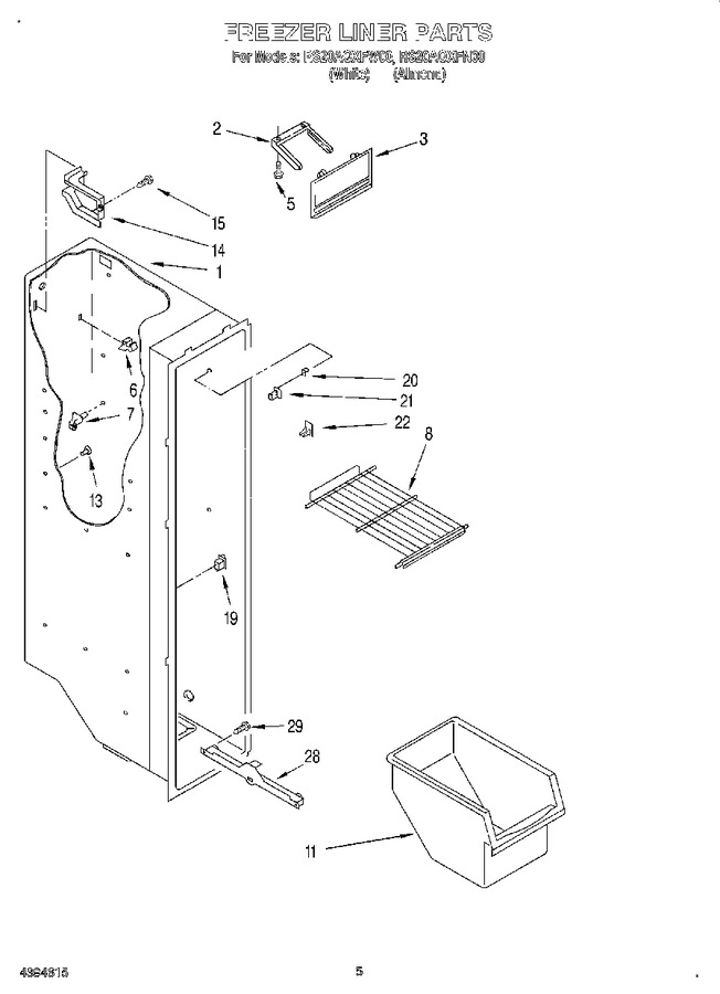 Diagram for RS20AQXFW00