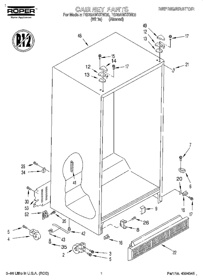Diagram for RS20AWXEW00