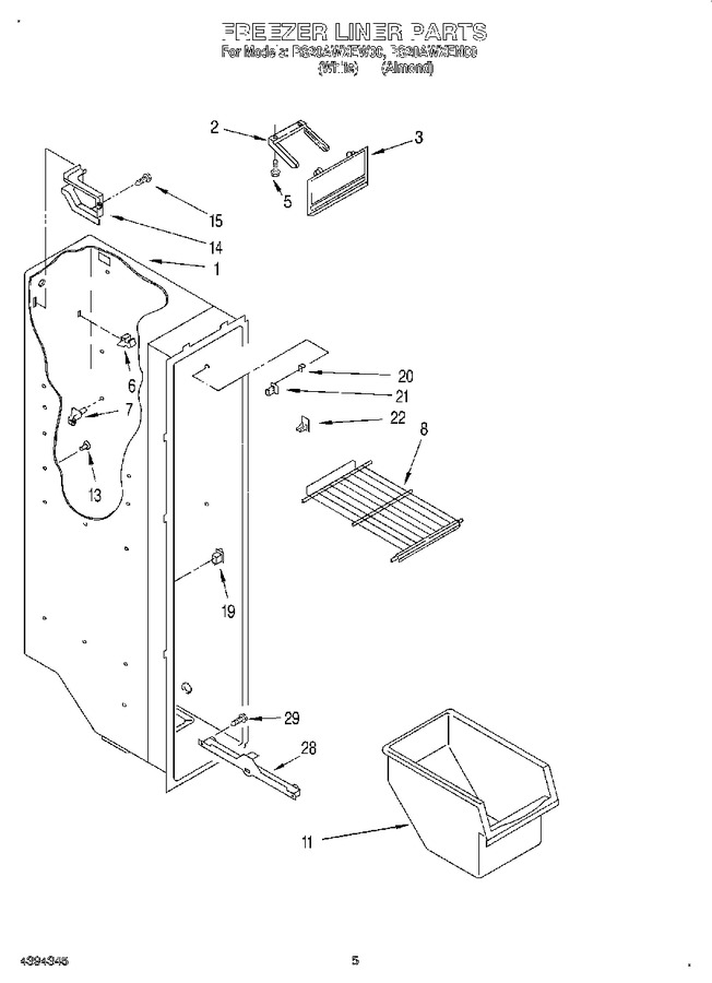 Diagram for RS20AWXEW00