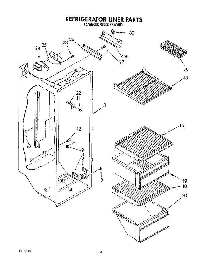 Diagram for RS20CKXWL00