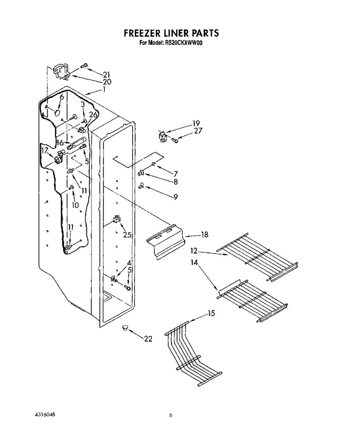 Diagram for RS20CKXWL00