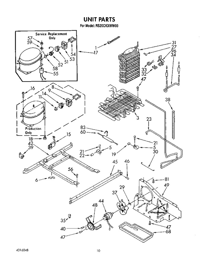 Diagram for RS20CKXWL00