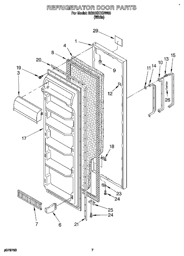 Diagram for RS20EKXDW00