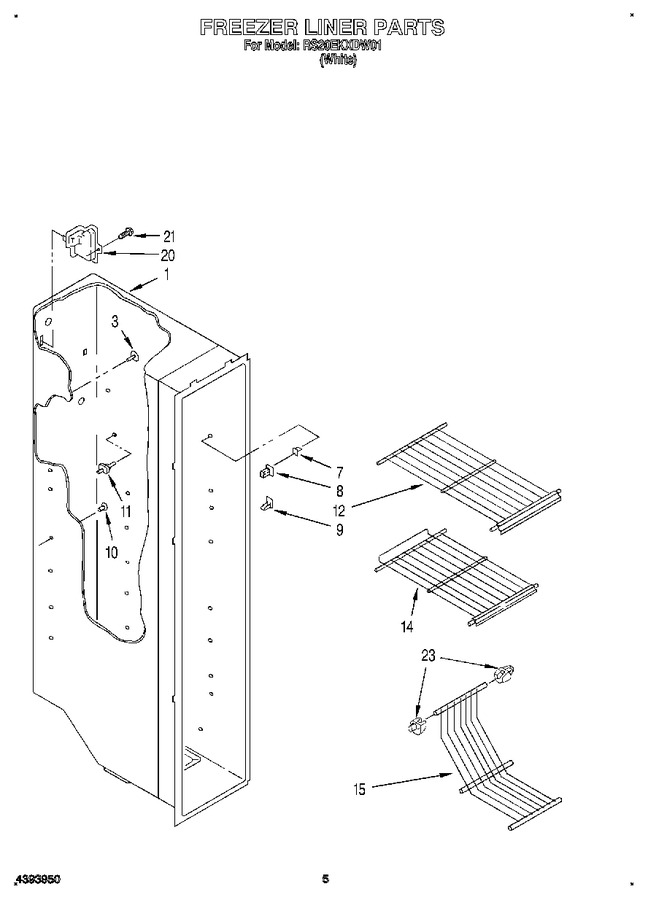 Diagram for RS20EKXDW01