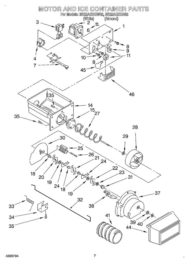 Diagram for RS22AQXGW02