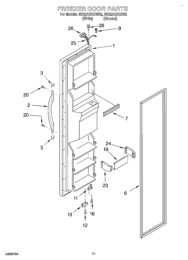 Diagram for RS22AQXGW02