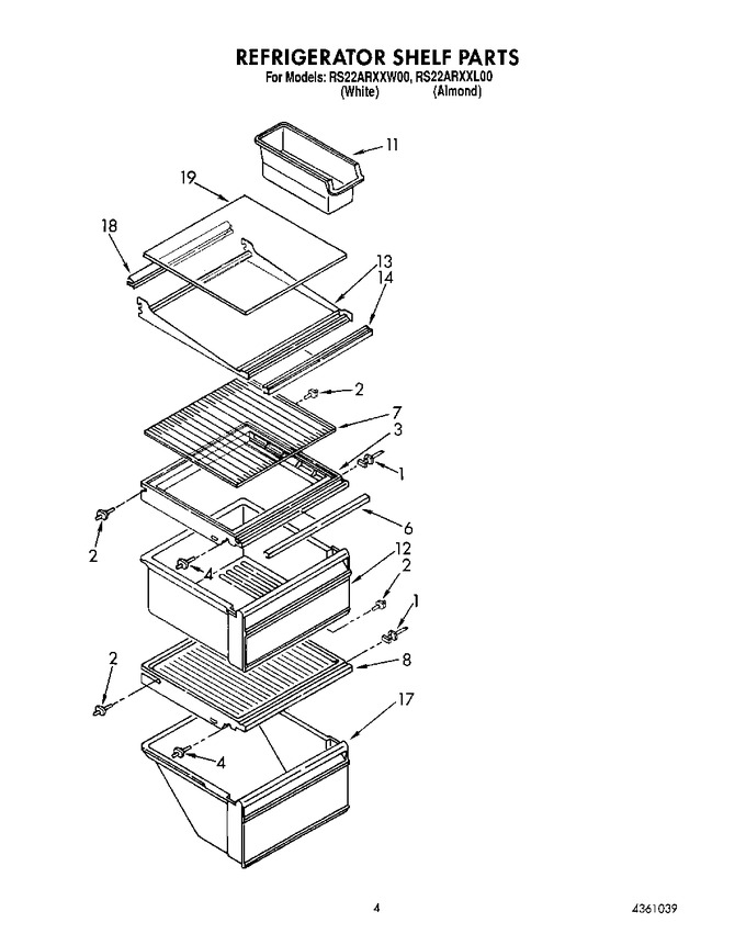 Diagram for RS22ARXXW00
